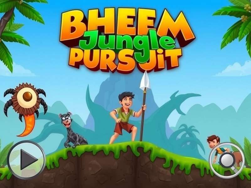 Bheem Jungle Pursuit Gameplay Scene